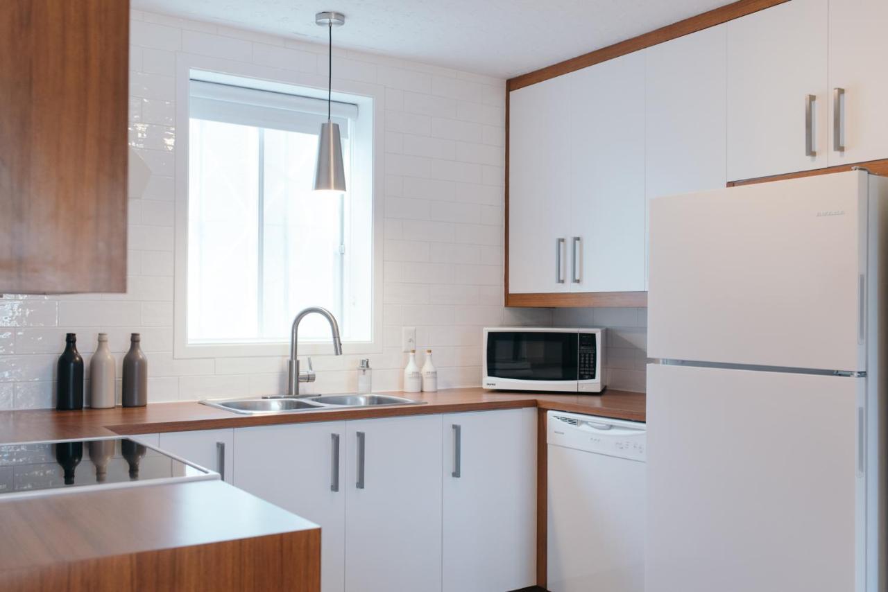 Le Contemporain Apartment Rouyn Bagian luar foto