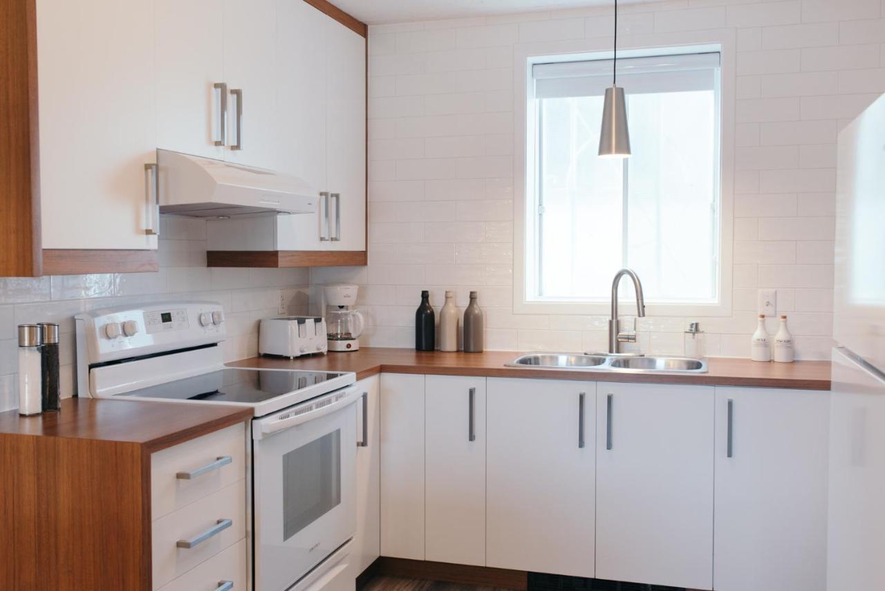 Le Contemporain Apartment Rouyn Bagian luar foto