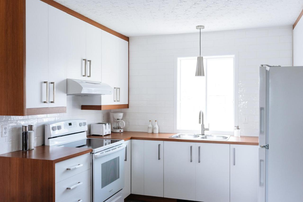Le Contemporain Apartment Rouyn Bagian luar foto